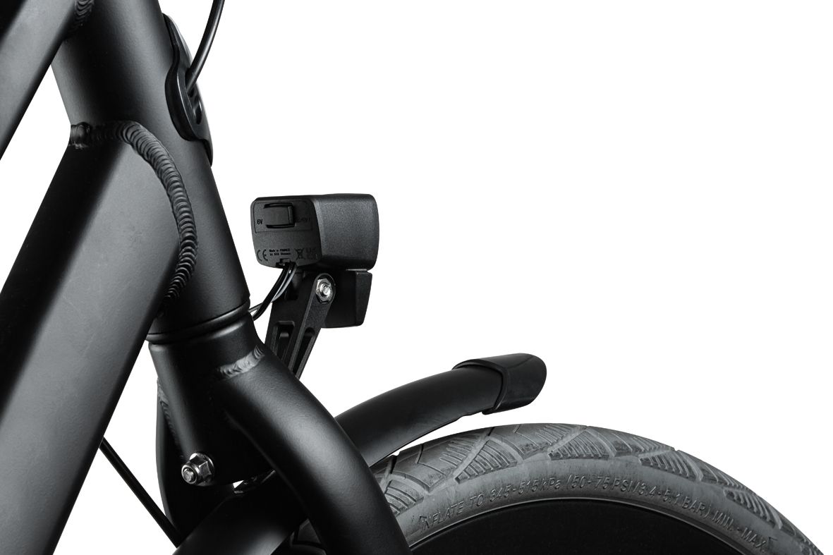 Axa koplamp nxt 45 steady - zwart