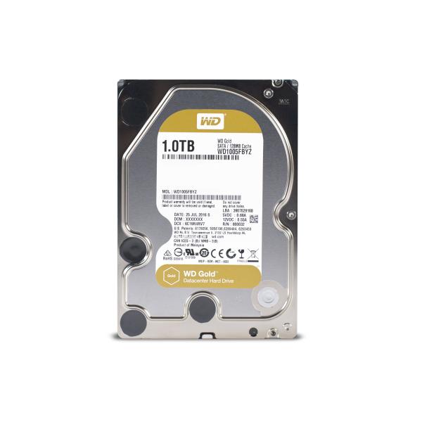 Western Digital WD1005FBYZ datacenter harde schijf, 1TB, 3,5 inch, SATA3, 7200 rpm, 128 MB, 184 MIBS