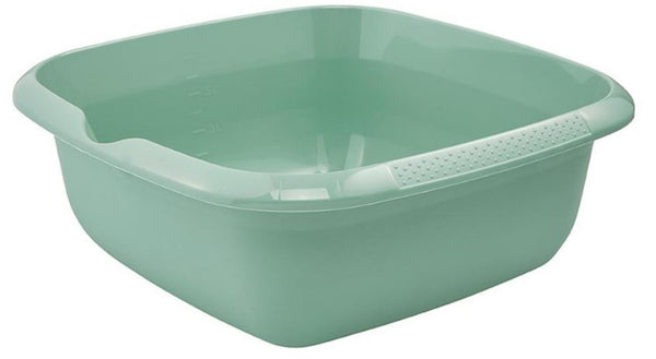 Keeeper afwasbak vierkant 8l 34x34x12,5cm nordic green