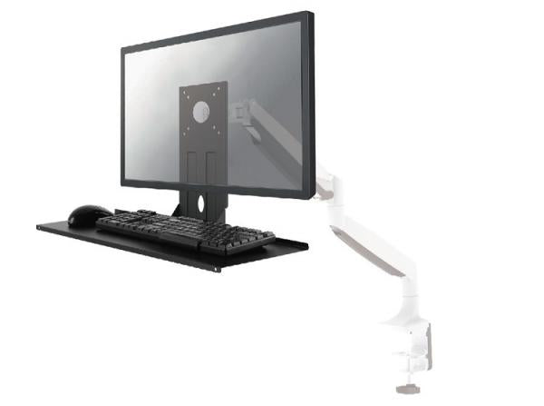 Neomounts keyb-v200black toetsenbord- en muishouder, 3 kg, 75x75 mm, 100x100 mm, zwart