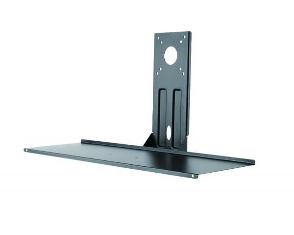 Neomounts keyb-v200black toetsenbord- en muishouder, 3 kg, 75x75 mm, 100x100 mm, zwart