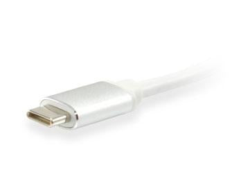 Equip 133458 USB type C mannelijk naar DisplayPort vrouwelijk adapter, 15 cm
