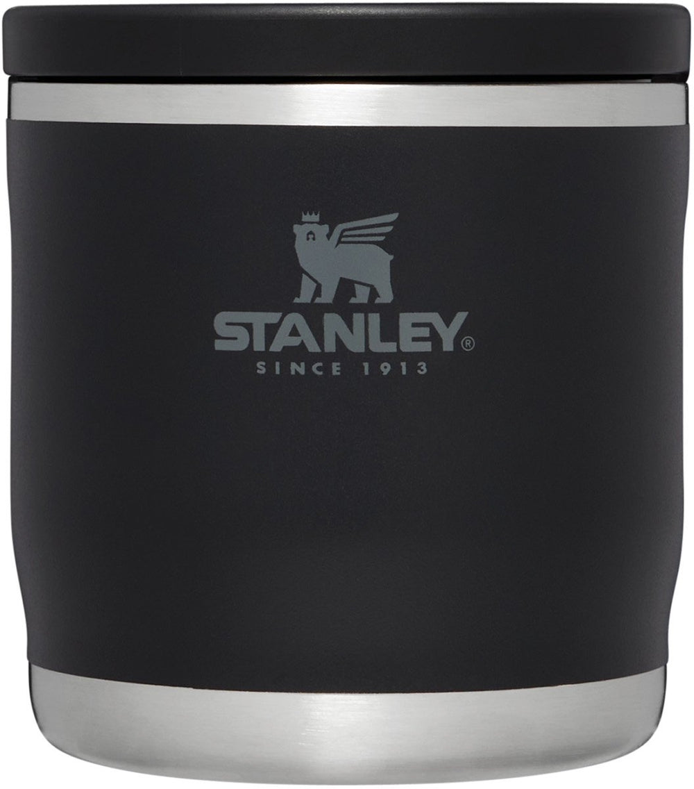 Stanley adventure to-go thermos lunchbox 350 ml - 4 uur warm - 4 uur koud - lekvrije voedselcontainer - eenvoudig vullen en reinigen - bpa-vrij - black