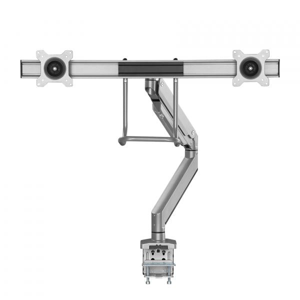 Neomounts Neomounts NM-D775DXSILVER Flatscreen-tv-bureaubeugel Klem 8 kg, 1032, 100x100mm, Zilver