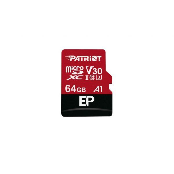 Patriot Patriot PEF256GEP31MCX EP-serie HOOGWAARDIGE MICRO SDXC, 256 GB, 4K, V30 A1, 100 80 MB s