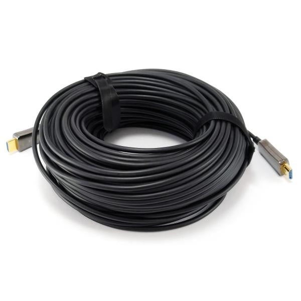 Equip 119433 HDMI 2.0 actieve optische kabel, HDMI type A -> HDMI type A3D, 18 Gbit S, 100 m, zwart