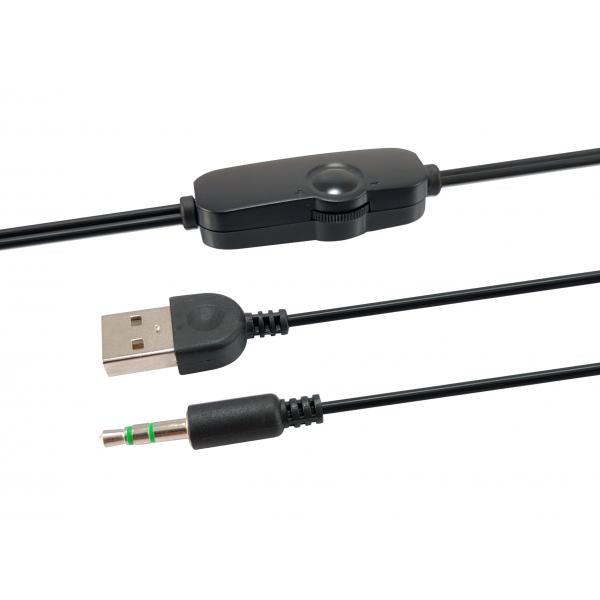 Equip 245330 mini usb-luidspreker, 2.0 kanalen, bedraad, 3 W, 90 - 20 Hz, 40 O, zwart