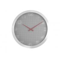 Nextime klok 3019 dots, ø35 cm, muur, grijs