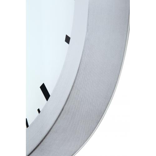 Nextime klok 3031 magic - streep, 25x35,2 cm, muur, wit