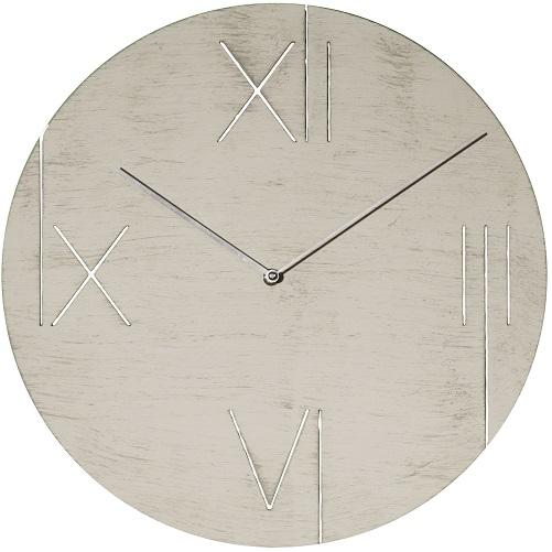 Nextime klok 3104wi galileo, ø43 cm, muur, oud-wit