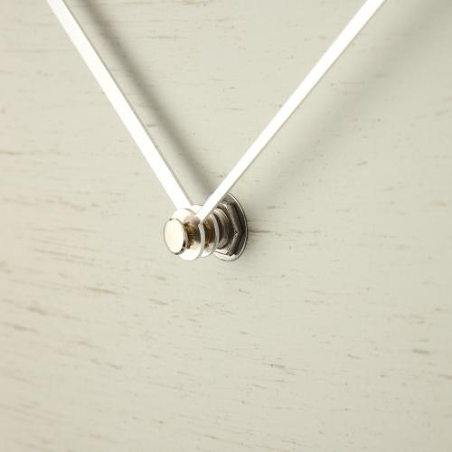 Nextime klok 3104wi galileo, ø43 cm, muur, oud-wit