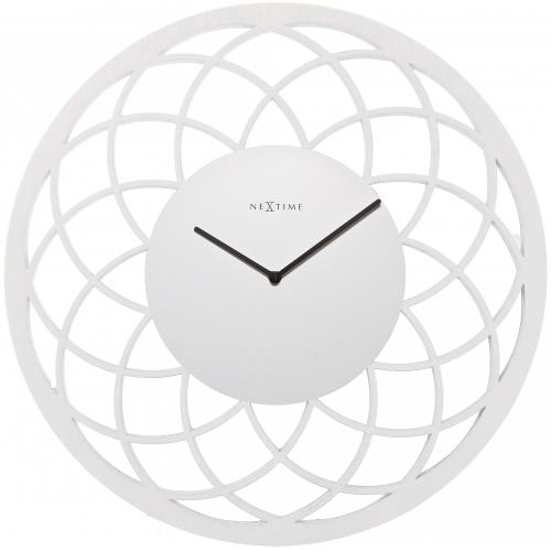 Nextime klok 3115wi grote dromenvanger, ø60 cm, wand, wit