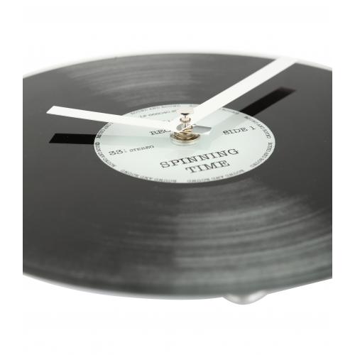 Nextime klok 5163 kleine spintijd, ø20 cm, wand, zwart