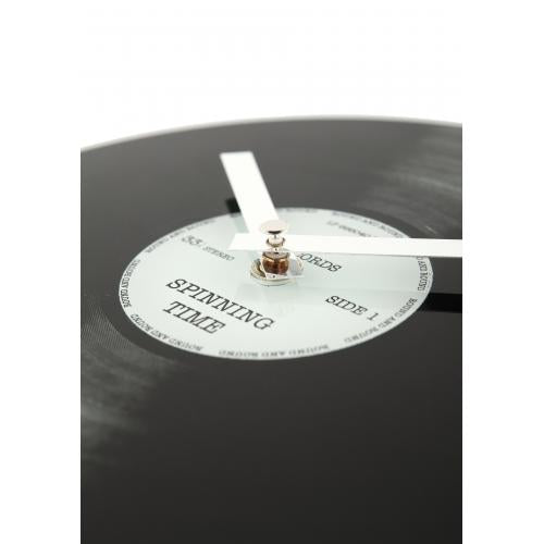 Nextime klok 5163 kleine spintijd, ø20 cm, wand, zwart