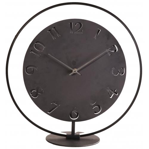 Nextime klok 5188zw ting, 41x40 cm, zwart