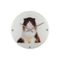Nextime klok 8138 sylvester, ø43 cm, wand, wit zwart