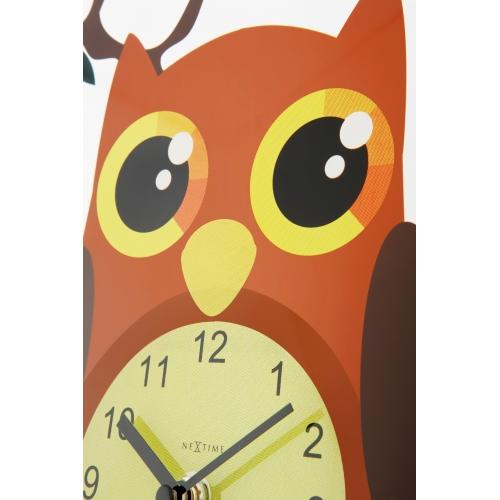 Nextime klok 8169 oohoo, ø43 cm, wand, multicolor