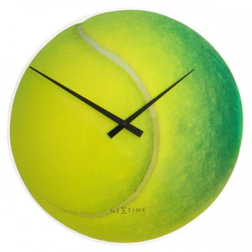 Nextime klok 8803 roger, ø30 cm, wand, geel