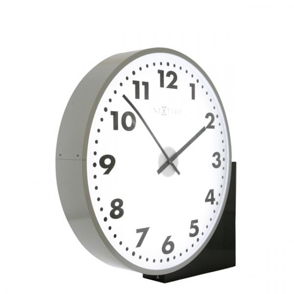 Nextime klok 2509, ø90 cm, buiten, Romeins-Arabisch, dubbelzijdig