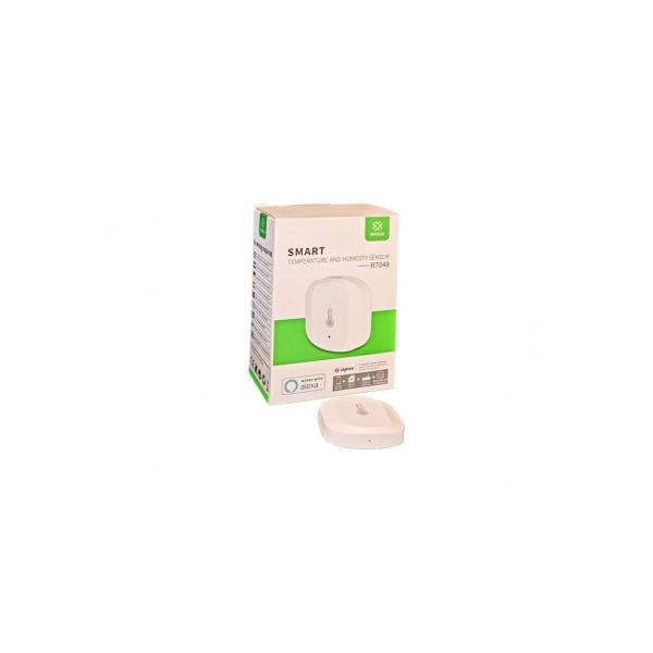 Woox r7048 slimme vochtigheids- en temperatuursensor, zigbee, wit
