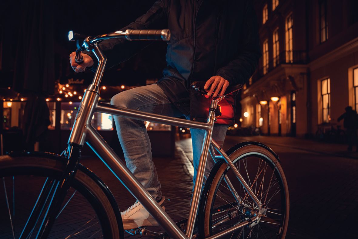 Axa verlichtingsset dwn set 50 lux usb-c oplaadbaar