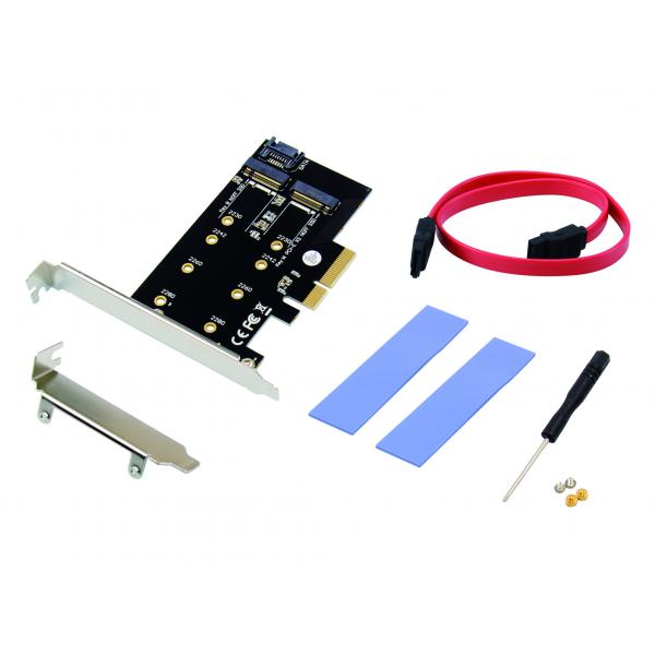 Conceptronic emrick05b m.2 nvme ssd adapter, pcie 3.0, m.2, passief, china, 32 gbit s