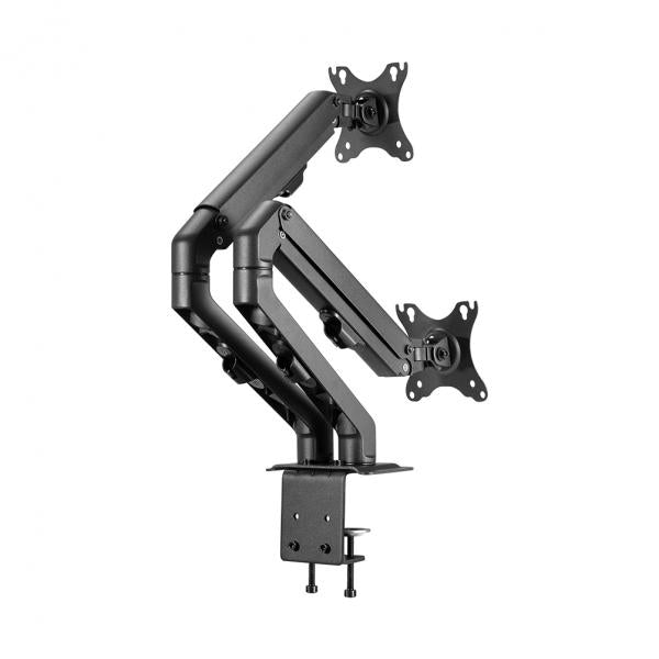 Neomounts Neomounts FPMA-D650DBLACK Flatscreen bureausteun, 17 - 27 inch, 7 kg, klembout, zwart