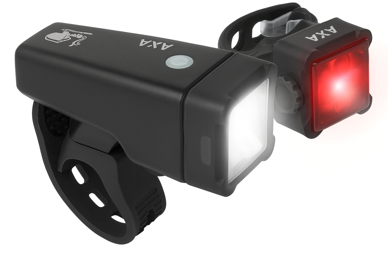 Axa verlichtingsset niteline t4-r usb (op kaart)