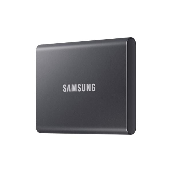 Samsung mu-pc2t0t ww t7 draagbare SSD, 2000 GB, USB type-C, 3.2 gen 2, 1050 MB s, wachtwoord, grijs