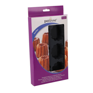 Patisse starflex mini taartvorm 6 vakjes 29 x 17 cm