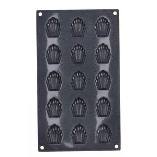 Patisse starflex mini madeleinevorm 15 vaks 29 x 17 cm | 2 stuks