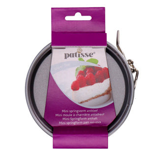Patisse silver-top mini springvorm 12 cm | 4 stuks