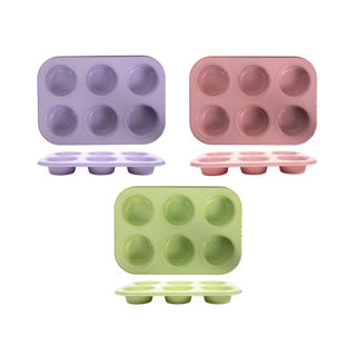 Bakvorm muffins 12 stuks 3 asst | 3 stuks