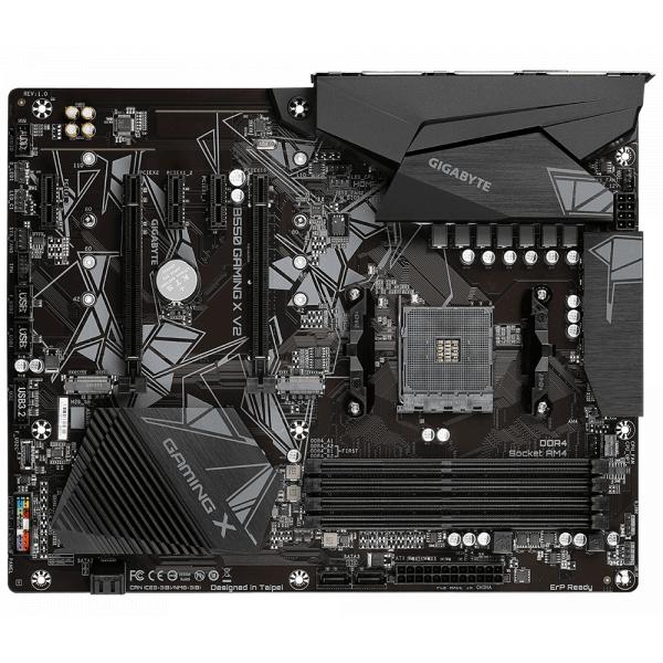 Gigabyte b550 gaming x v2, atx, amd ryzen, am4, 4x ddr4, 3200 MHz, m.2, 100 gb, tpm