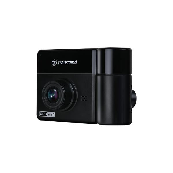 Transcend ts-dp550b-64g 550b drivepro dashcam, 64 GB, 2,4 tft, dubbele 1080p, sony-sensor, musb, wifi