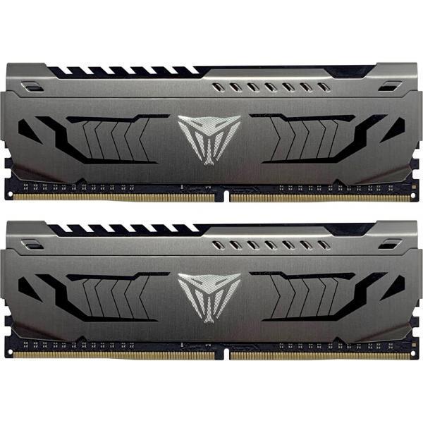 Patriot pvsr432g320c8k viper geheugen rgb, 32gb, dimm, ddr4 3200mhz, cl18 zwart hs, rgb