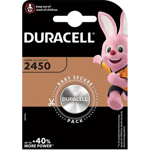 Knoopcelbatterij cr2450 duracell