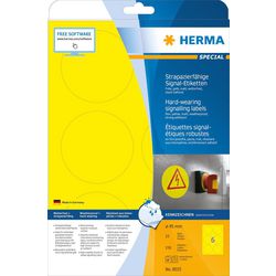 Etiketten herma