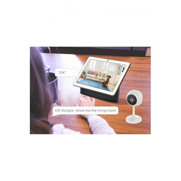 Woox r4114h full hd slimme camera voor binnen wifi 2.4 ghz, 1080p, 2 mp, 2.8mm, f2.2, cmos, 7m ir