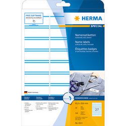 Etiketten herma