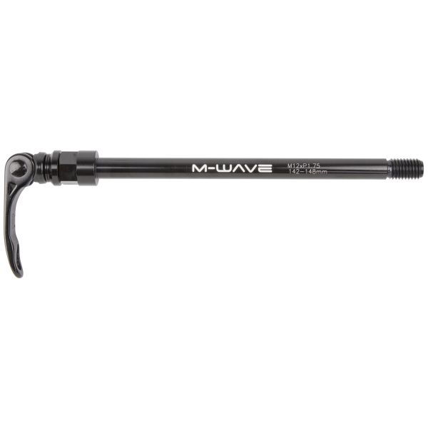 axe traversant remorque arrière 142-148 x 12 mm 1,75 mm noir