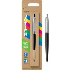Parker jotter originals balpen - blauwe inkt - klassieke zwarte afwerking - medium punt - 1 stuks