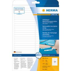 Etiketten herma
