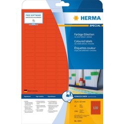 Etiketten herma