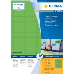 Etiketten herma