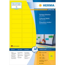 Etiketten herma