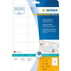 Etiketten herma