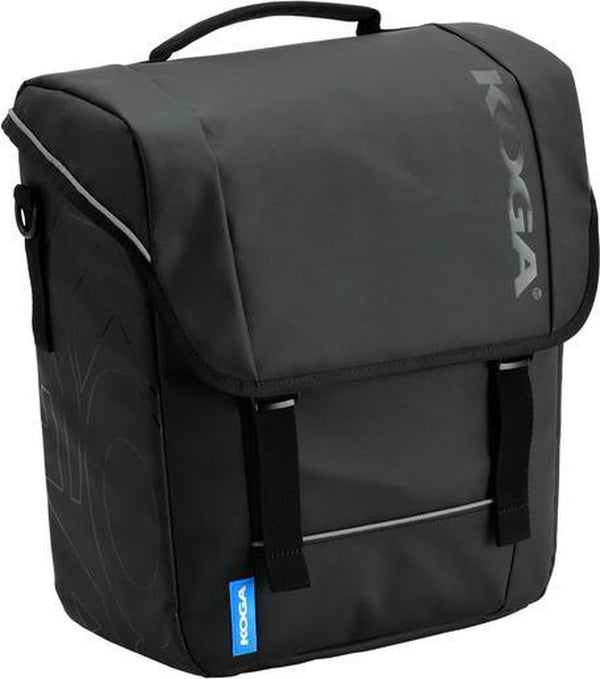 Koga enkele fietstas allround zwart 14 liter