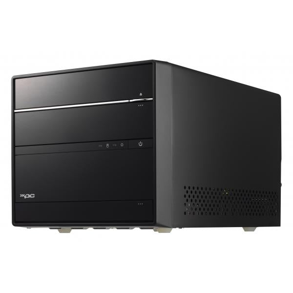 Shuttle sh570r6 zwarte xpc cube pc barebone, Intel H570, LGA 1200, DDR4, 2x LAN, 2x M.2, 300W