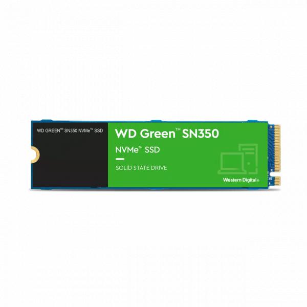 Western Digital WD100T3G0C SN350 groene SSD, 1 TB, M.2 NVME, QLC, 3200 3000 MB/s